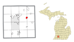 Location within Kalamazoo County