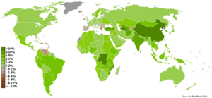 Gdp real growth rate 2007 CIA Factbook
