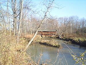 Glimmerglass State Park covered bridge