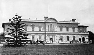 Government House In Auckland 1880s