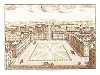 Hanover Square from Stow's London Squares (1750)