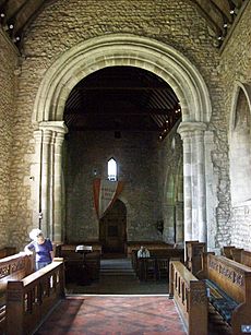 Holy Trinity, Bosham- chancel arch