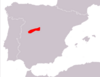 Iberolacerta cyreni range Map.png