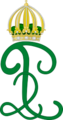 Imperial Monogram of Emperor Pedro II of Brazil