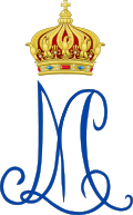 Imperial Monogram of Marie-Louise of Austria, Empress of France.svg