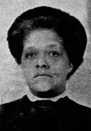 Ione E. Wood Gibbs, from a 1910 publication