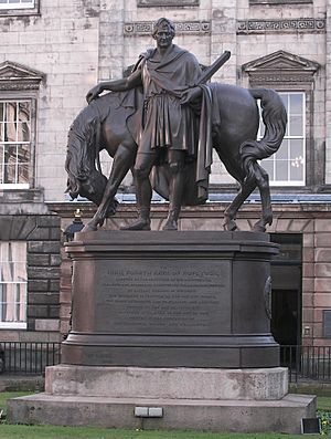 John Hope the 4th Earl of Hopetoun statue, Edinburgh