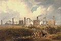 John Wilson Carmichael - A View of Murton Colliery near Seaham, County Durham - Google Art Project