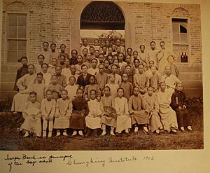 Joseph Beech as Principal of the Chungking Wesleyan Mission School
