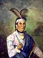 Joseph Brant watercolor by William Armstrong National Archives of Canada