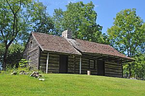 LOG CABIN AND FARM, SUSSEX COUNTY, NEW JERSEY
