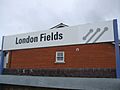 London Fields stn signage
