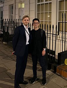 Luke de Pulford with Nathan Law London 13 July 2020 cr Ld Alton (cropped)
