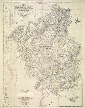 Map of the Isthmus of Panama representing the line of the Panama Rail Road as constructed under the direction of George M. Totten, Chief Engineer etc. (IA mapisthmuspanam00harr).page5