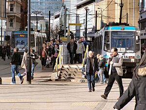 Market Street tram stop - geograph.org.uk - 1748656