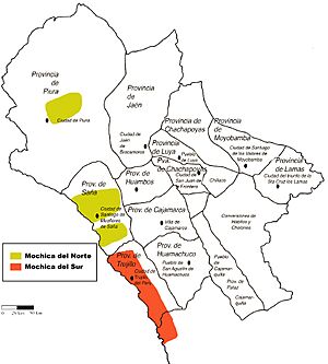 Mochica del norte y mochica del sur