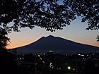 Mt. Iwakisan from Hirosaki Castel 2008.jpg