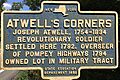 NYS Historic Markers AtwellsCorners