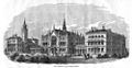 New Buildings at Dulwich College. ILN. 1869