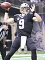 New Orleans Saints Quarterback, Drew Brees (23262414434) (cropped)