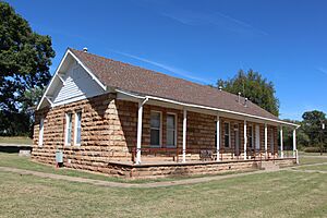 Original Pawnee Indian Agency Building
