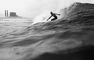 Oxnard, Ormond Beach surfing 1975