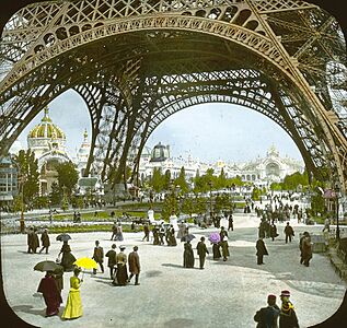 Paris Exposition Champ de Mars and Eiffel Tower, Paris, France, 1900 n1