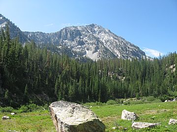 A photo of Parks Peak