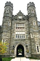Philips Memorial Building, West Chester University, PA - looking south