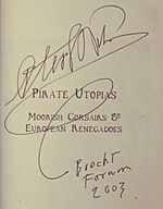 Pirate Utopias, autographed