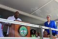Politician at the Bud Billiken Parade 2015 (20434847211)