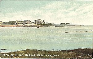PostcardIndianHarborGreenwichCTcirca1907to1915