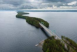 Pulkkilanharju and Karisalmi Bridge in Asikkala, Päijät-Häme, Finland, 2021 June - 3