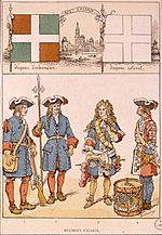 Régiment d'Alsace, 1696