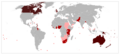 Realms territories and protectorates of Elizabeth II