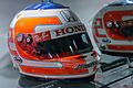 Rubens Barrichello 2008 Turkish GP helmet 2014 Honda Collection Hall