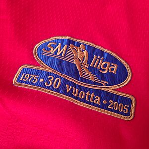 SM-liiga 30 years badge