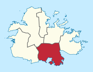 Location of Parish of Saint Paul