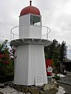 Sea Hill Lighthouse - NW point of Curtis Island - 1873 (replaced in 1960).jpg