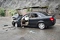 Smashed Car in Dujiangyan - 2008 Sichuan earthquake (1)