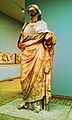 Statue of a Woman from the Mausoleum, Usually Identified as Artemisia, Wife of Maussollos. Marble, about 350 BC - British Museum
