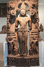 Surya God from Konark, Orissa displayed in National Museum, New Delhi