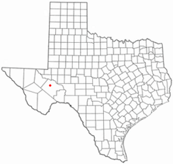 Location of Fort Stockton, Texas