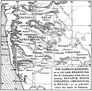 The Bahmani Kingdom, Kandesh, and the Five Sultanates