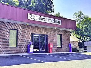 The Graham Star newspaper in Robbinsville, North Carolina, and Graham County