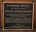 The Panama Hotel has been designated a “National Historic Landmark”