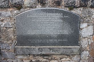 The grave of Sir Charles Dalrymple Ferguson, Inveresk churchyard