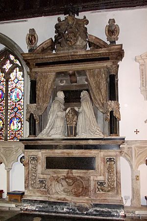 Tomb of Lord Knyvett in Stanwell Church