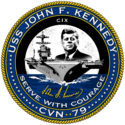 USS John F. Kennedy (CVN-79) crest.png