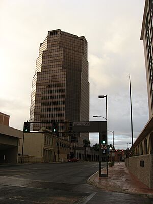 UniSource Energy Tower, from intersection